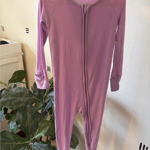 Little Sleepies Lavender Baby Onesie